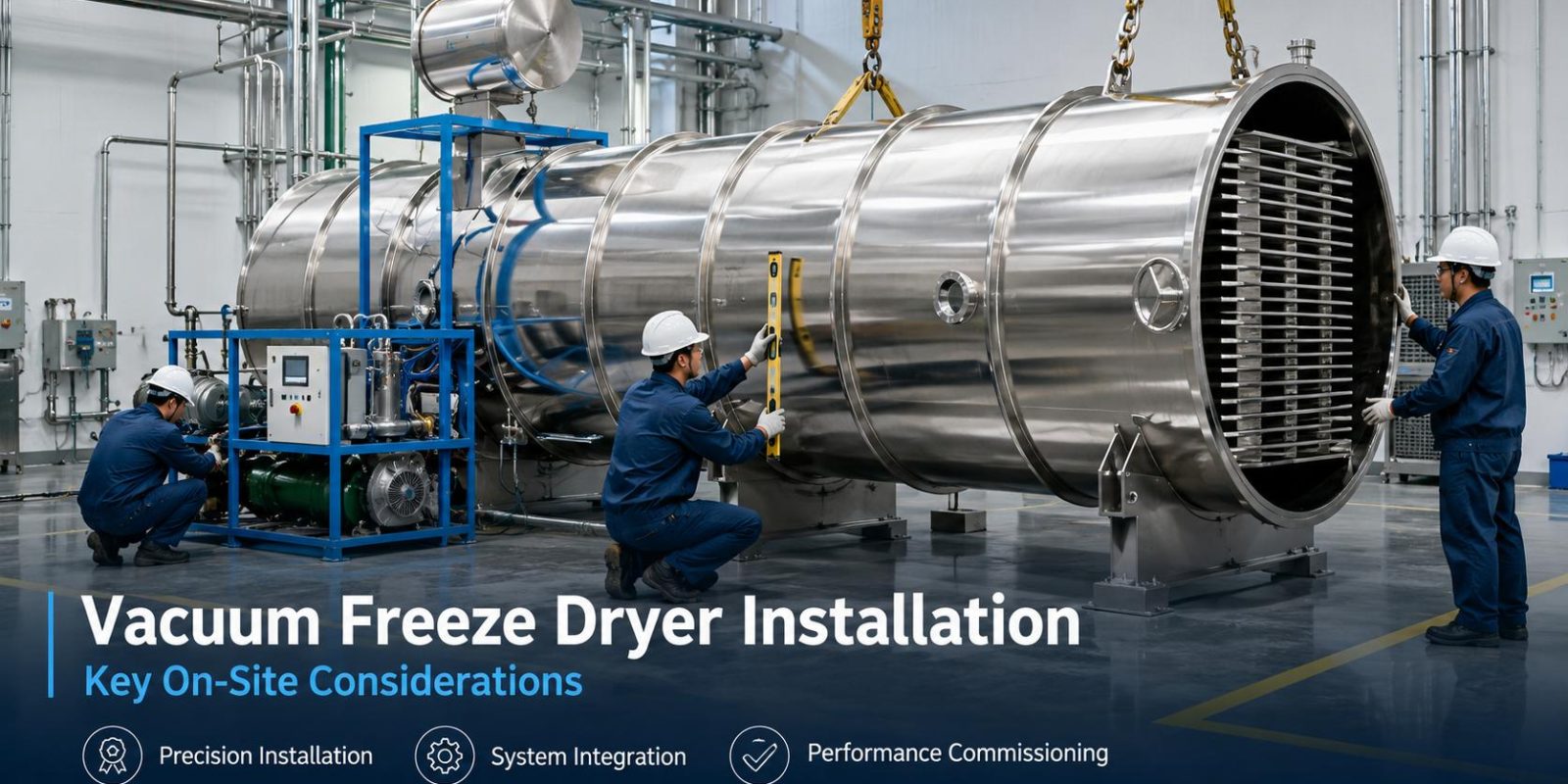 Key Considerations for On-Site Installation of a Vacuum Freeze Dryer