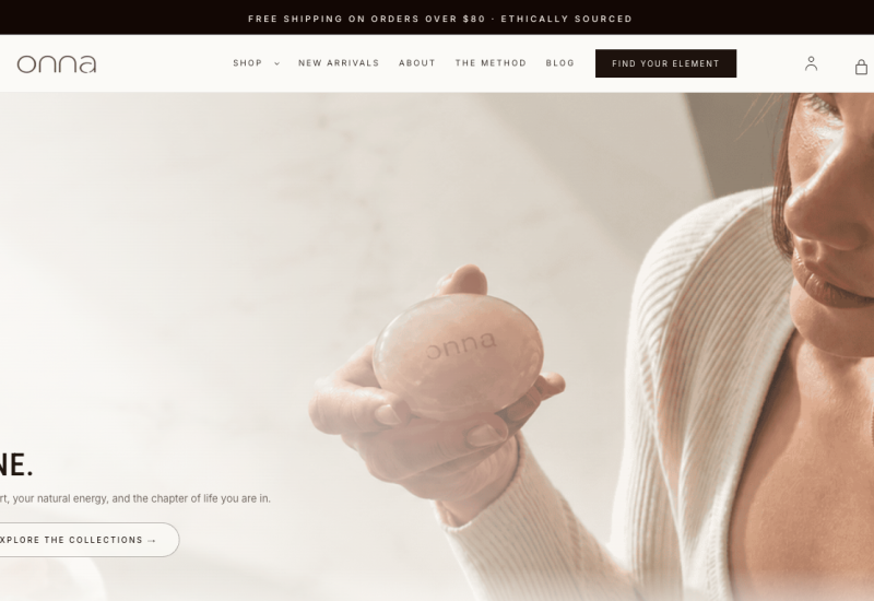 Onna Debuts as a Modern Energy Brand with Launch of Online Crystal Collection