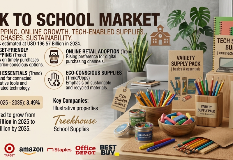 Back To School Market Set to Reach USD 286.75 Billion by 2035 Amid Rising Education Demand